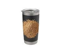 Realmente como comino - Semillas de comino - Especias de comino divertidas Vaso térmico de acero inoxidable de doble pared
