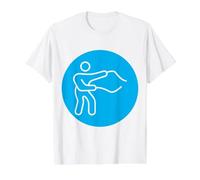 Realmente como Cuerdas de Batalla: Cuerda de Batalla Battlerope Fitness Camiseta gráfica económica, Hombre, Blanco, M