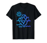 Realmente como el Hermoso Iceberg Ice Berg Camiseta gráfica económica