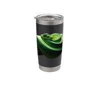 Realmente como Green Tree Pythons Python Vaso térmico de acero inoxidable de doble pared