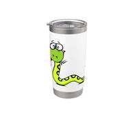 Realmente como Green Tree Pythons Python Vaso térmico de acero inoxidable de doble pared