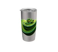 Realmente como Green Tree Pythons Python Vaso térmico de acero inoxidable de doble pared