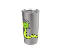 Realmente como Green Tree Pythons Python Vaso térmico de acero inoxidable de doble pared