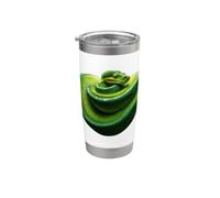 Realmente como Green Tree Pythons Python Vaso térmico de acero inoxidable de doble pared