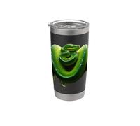 Realmente como Green Tree Pythons Python Vaso térmico de acero inoxidable de doble pared