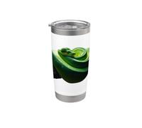 Realmente como Green Tree Pythons Python Vaso térmico de acero inoxidable de doble pared