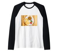 Realmente como la Cocina India Chole bhature Camiseta Manga Raglan