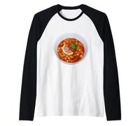 Realmente como la Cocina India Chole bhature Camiseta Manga Raglan