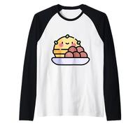 Realmente como la Cocina India Chole bhature Camiseta Manga Raglan