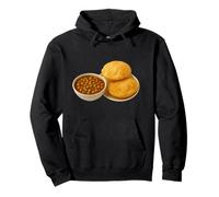 Realmente como la Cocina India Chole bhature Sudadera con Capucha