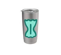 Realmente como la pasta Farfalle Bowtie Vaso térmico de acero inoxidable de doble pared