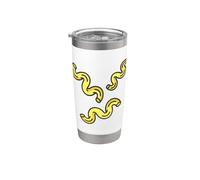 Realmente como los fideos de pasta Cavatappi Vaso térmico de acero inoxidable de doble pared