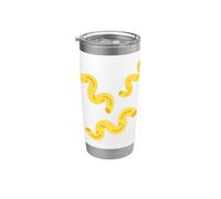Realmente como los fideos de pasta Cavatappi Vaso térmico de acero inoxidable de doble pared
