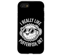 Realmente como pez Globo pez Globo Divertido Carcasa para iPhone SE (2020) / 7/8