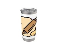 Realmente como rodillos, rodillo para hornear y cocinar Vaso térmico de acero inoxidable de doble pared