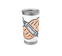 Realmente como rodillos, rodillo para hornear y cocinar Vaso térmico de acero inoxidable de doble pared