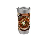 Realmente como Rogan Josh Comida India Wazwan Vaso térmico de acero inoxidable de doble pared