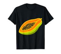 Realmente me Encanta la Papaya Paw-Paw Fruit Colorida Camiseta