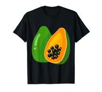Realmente me Encanta la Papaya Paw-Paw Fruit Colorida Camiseta