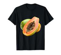 Realmente me Encanta la Papaya Paw-Paw Fruit Colorida Camiseta