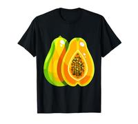 Realmente me Encanta la Papaya Paw-Paw Fruit Colorida Camiseta