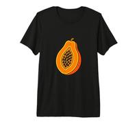 Realmente me Encanta la Papaya Paw-Paw Fruit Colorida Camiseta Premium