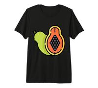 Realmente me Encanta la Papaya Paw-Paw Fruit Colorida Camiseta Premium