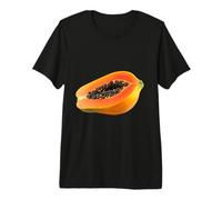 Realmente me Encanta la Papaya Paw-Paw Fruit Colorida Camiseta Premium
