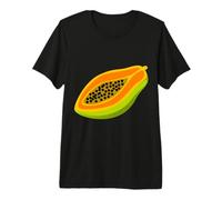 Realmente me Encanta la Papaya Paw-Paw Fruit Colorida Camiseta Premium