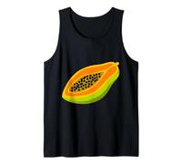 Realmente me Encanta la Papaya Paw-Paw Fruit Colorida Camiseta sin Mangas