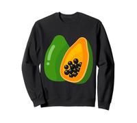Realmente me Encanta la Papaya Paw-Paw Fruit Colorida Sudadera
