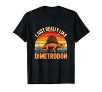 Realmente me gusta el dinosaurio animal prehistórico Dimetrodon Camiseta