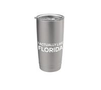 "Realmente me gusta Florida". Funny American State Vaso térmico de acero inoxidable de doble pared