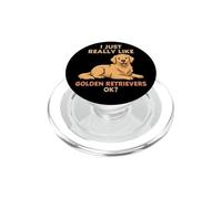 Realmente Me Gusta Golden Retrievers Ok Animal Lindo Perro PopSockets PopGrip para MagSafe