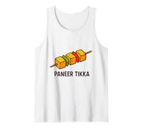 Realmente Me Gusta Paneer Tikka India India Tandoor Comida Camiseta sin Mangas