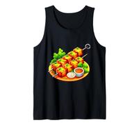 Realmente Me Gusta Paneer Tikka India India Tandoor Comida Camiseta sin Mangas