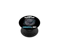 Realmente Me Gustan Axolotls Ok Animal Lindo Enigma Axolotl PopSockets PopGrip Adhesivo