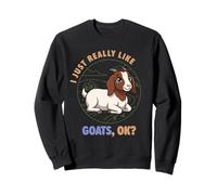 Realmente me Gustan Las Cabras Ok Animal de Granja Lindo Boer Goat Sudadera
