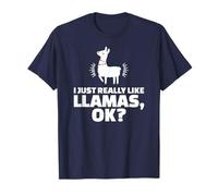 Realmente me Gustan Las Llamas, Ok? Humor Divertido de Llama Camiseta
