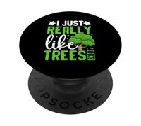 Realmente me Gustan los árboles, ¿de Acuerdo? PopSockets PopGrip Adhesivo