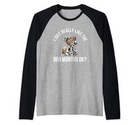 Realmente me Gustan los Meses de ber Ok Fall Pumpkin Spice Camiseta Manga Raglan