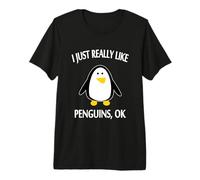 Realmente me Gustan los pingüinos, Ok Camiseta Premium