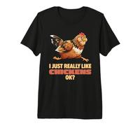 Realmente me Gustan los Pollos Ok Farm Easter Egger Chicken Camiseta Premium