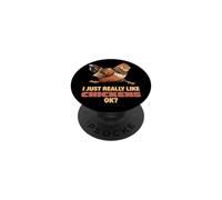 Realmente me Gustan los Pollos Ok Farm Easter Egger Chicken PopSockets PopGrip Adhesivo
