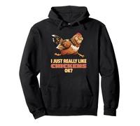 Realmente me Gustan los Pollos Ok Farm Easter Egger Chicken Sudadera con Capucha