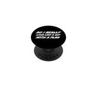 ¿Realmente me Veo como un Chico con un Plan? | Broma PopSockets PopGrip Adhesivo