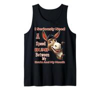 Realmente necesito un golpe de velocidad entre mi cerebro y mi boca Camiseta sin Mangas