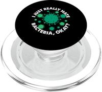 Realmente odio las bacterias. Bien Germafobia PopSockets PopGrip para MagSafe