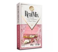 REALMIX Chocolate con Leche Dubái directamente desde Dubái EAU | Auténtico chocolate con leche Dubái con pistachos y relleno de Kunafa | Fabricado en Dubái E.A.U. | (60 gramme, Rosa)