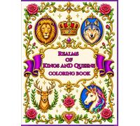 Realms of Kings anD Queens: COLORING BOOK (Royal Realms Coloring Collection)
